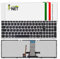 new net - Tastiera Compatibile con Notebook Lenovo Ideapad 500-15ISK (Type 80NT), 500-15ACZ (Type 80K4), Z51-70 (Type 80K6) [Frame Argento - Retroilluminata - Layout ITA]