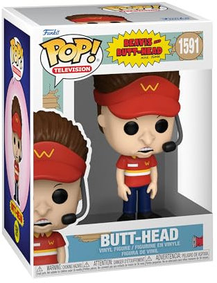 Funko Pop! TV: Beavis & Butt-Head – Butt-Head - Beavis and Butthead - Vinyl-Sammelfigur - Geschenkidee - Offizielle Handelswaren - Spielzeug Für Kinder und Erwachsene - TV Fans