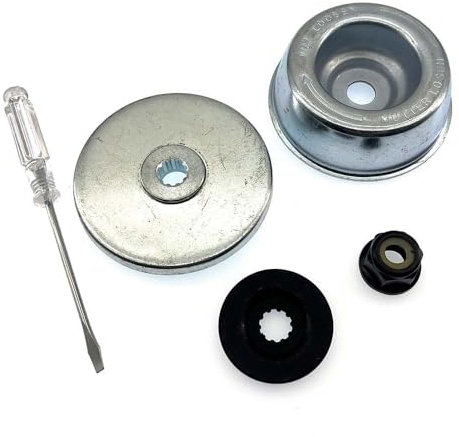 BOOSTI Laufteller mit Druckscheibe Druckteller Adaptermutter Zubehör für STIHL FS55 FS55R FS36 FS44 FS56 FS80 FS90 FS120 FS250 Motorsense Freischneider Ersatzteile 4 in 1