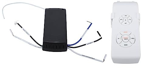 Riuulity Deckenventilator-Fernbedienungsset Deckenventilator-Lichtversion 85 240-V-Controller-Lüfter mit Lichtsteuerung Zur Steuerung des Deckenventilators für Fanner-Fernbedienungen