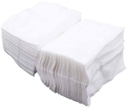 Fenteer Paños Desechables de Papel electrostático para Quitar el Polvo, paños de Limpieza portátiles, Repuesto de Cabezal de mopa para baño y hogar, 100 Uds.