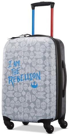 American Tourister Star Wars Hartschalengepäck mit Spinnrollen, Hell vs Dunkel, Carry-On 21-Inch, Star Wars Hartschalengepäck mit Spinnrädern