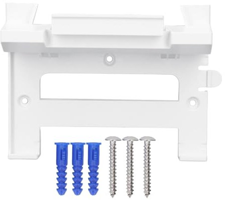 Router and Power Wall Mount, Satellite Router Wall Holder, ABS Crafted, Impact Resistant, Scratch Resistant with Suitable Angle Position for Gen 3 Mesh Router and Power All in One