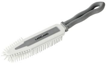 lakeland Rubber Handheld Brush Grey Great For Pet Hair