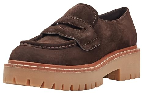 Marc Fisher LTD Womens Norton, Dark Brown Suede 201, 2.5 UK