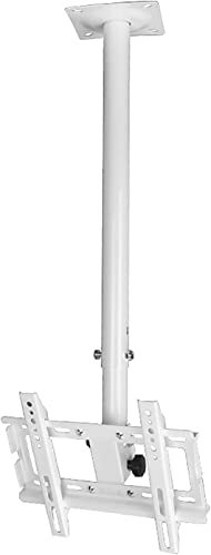 Ceiling TV Mount,Adjustable Height TV Bracket Fits 14-32inch LED Plasma Panel Display,TV Pole Mount Holds Up to 88lbs/40kg,Max VESA 200x200mm TV Mount,B,0.52.5m