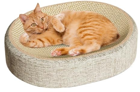 Katzenkratzer Natürliches Sisal Gewebtes Kittenbett Krallenruhe Gym