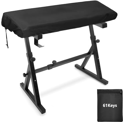 Musiin 61 Keys Piano Keyboard Cover Compatible with Nord Electro 6,MODX M6 | Water-Repellent with Adjustable Drawstring and Storage Bag Outdoor Stage Live Show Protect