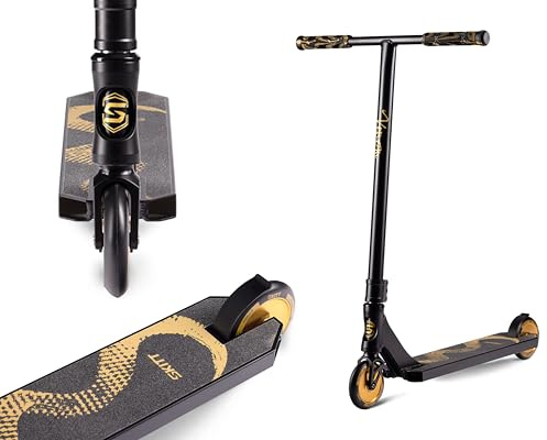 SKITT Stunt Scooter - Venom | Hochleistungs ABEC-9 Lager | Leichter Aluminiumrahmen | 360° Lenker für Freestyle