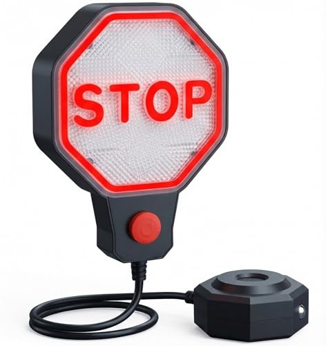 Parkplatzsensor Ultraschall Abstandsmessung für Garage — Einparkhilfe mit akustischem Warnsignal & LED für präzises Rangieren, Wandmontage, Speicherfunktion für einmalige Positionierung