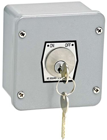 MMTC 1KXL Nema 4 Exterior On-Off Key Switch Surface Mount
