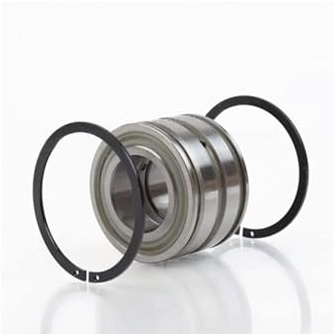 INA sl045014 Zylindrische Roller Bearing, zweireihig, feste, normal Clearance, offenes Ende, Öl Loch, metrisches, 70 mm ID, 110 mm OD, 54 mm Breite, 3600RPM Maximale Drehzahl, 61000lbf Statische Tragfähigkeit, 38500lbf Dynamische Belastung Kapazität