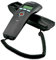 Easyteck Telefono Fisso G101 - Telefono - Telefono a filo compatto - Telefono con Tasti Grandi - Telefono Analogico da Tavolo e Parete, con cavo (Nero)