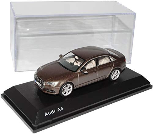 Spark Audi A4 (B9), metallic-braun, 2015, Modellauto, Fertigmodell, I 1:43