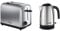 Russell Hobbs Adventure Two Slice Toaster, Stainless Steel with Brushed Kettle Bundle