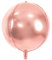 Folienballon Kugel in Rose Gold, Größe: 40cm, Farbauswahl Helium Ballon Geburtstag Dekoration