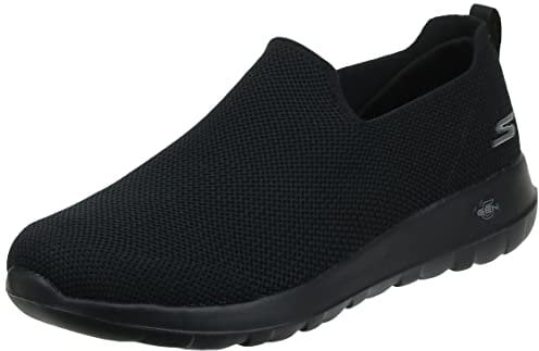 Skechers Go Walk Max Modulating, Zapatillas Hombre, Black Knit, 45 EU
