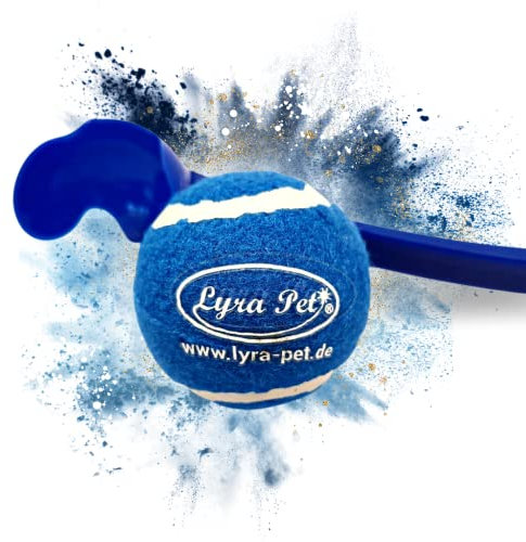 Lyra Pet® 25 STK. Ballschleudern für Hunde Spielzeug Hundespielzeug Apport interaktiv Hund