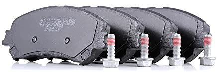 RIDEX 402B1138 Bremsbelagsatz Bremsbeläge Vorne Kompatibel mit RENAULT Megane 4 Grandtour K9A/M/N