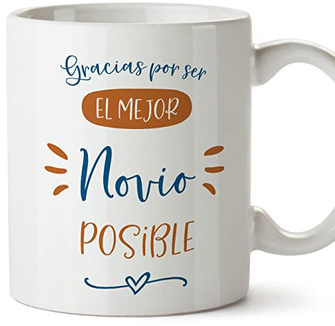 Tazas para NOVIO - En Español - Gracias Mejor Familia - 11 oz - Regalo original y divertido