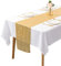 Csirnto Tischläufer Gold Pailletten Tabelle Läufer Gold Deko Tischdecke Dekoration für Hochzeitsfeier Geburtstagsfeier Party, 30 * 275 cm