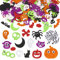 300 Stk Halloween Aufkleber für Kinder 200 pcs Schaum Sticker Glitzer 100 Pcs Wackelaugen Selbstklebend Kulleraugen Aufkleber DIY Basteln Halloween Party Deko Geschenke Kindergeburtstag Mitgebsel