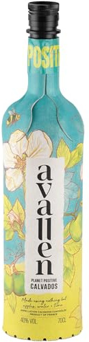 Avallen Apple Calvados Brandy | Paper Bottle | B Corp | 70cl, 40% ABV