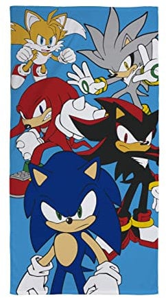 Sonic Stars Handtuch aus 100% Baumwolle