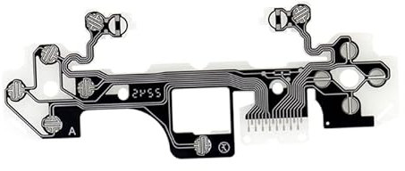 Limentea Ribbon Circuit Board Film Flexkabel für PS5 V3.0 Controller Leitfähige Folie Keypad Flexkabel PCB Joystick Button