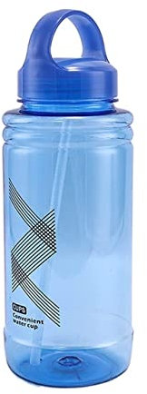 ANIIC Gourde Grande capacité sport bouteille d'eau tasse en plastique de boisson portable bouteille voyage extérieur bouteille d'eau jus de lait de lait Bouteille (Blue : Blue, Size : 3000ml)