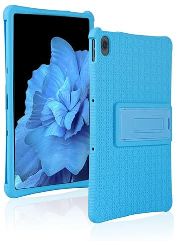 HONIEH Case for Lenovo Chromebook Duet 3 11'' Soft Silicon Stand Cover For Lenovo Chromebook Duet 370 / Duet 3 Chrome 11Q727 10.95'' (Color : Blue)