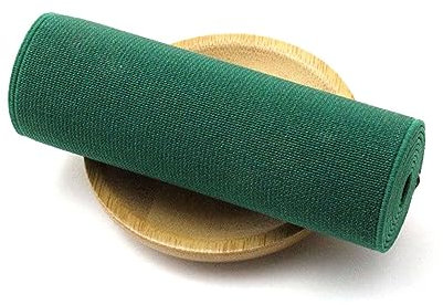NEFLUM 2 Meter 10cm Breite Gummiband Farbe Breites Gummiband Kleidung Gummibänder Gurtband DIY Nähzubehör, Grün, 10cm