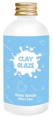 200ml vernis argile autodurcissante, Le vernis argile empêche la fissuration de l'argile, les rayures et les abrasions sur les pots en argile et peut également avoir un effet de glaçage gloss(gloss)