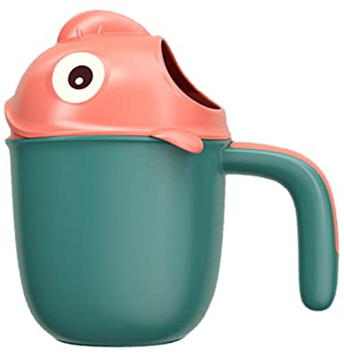 Pichet de bain pour le lavage de bébé, tasse de shampooing de dessin animé, tasse de shampooing pour le lavage de bébé, carafe de bain pour le lavage de bébé, tasse de rinçage des cheveux de bébé