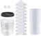 Taicols Gobelet De Pulvérisateur,Gobelet Jetable Pour Pistolet à Peinture HVLP, Système De Gobelets Avec Insert Et Capuchon 20 Oz (600 ml)