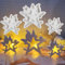 WISIRENT 3 Stück Weihnachtsmann Silikonform, Sterne Giessformen, Wichtel Silikonform für Weihnachtsdeko