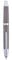 Jinhao 10 Press Fountain Pen with Box, Brushed Matt Gray Retractable Extra Fine Nib with Ink Converter Set (Silver Clip)