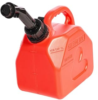 HDPE Plastic Emergency Petrol Fuel Jerry Can 5L