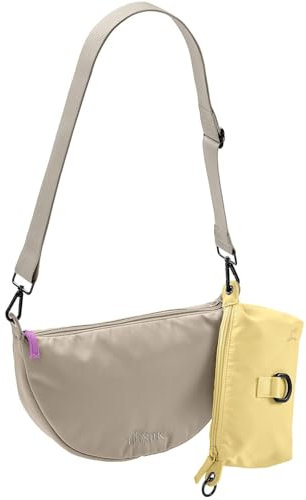 HUNTER Crossbody-Tasche Charlotte greige/gelb