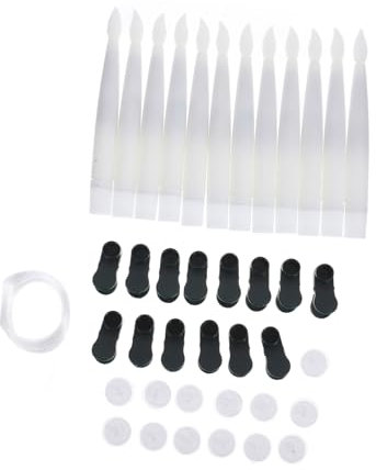 NOLITOY 12 Sätze LED Weihnachtsbaumkerzen Set Teiliges Set mit Dimmbaren Flammenlosen Clips und Angelschnur für Stimmungsvolle Weihnachtsdekoration Warmweiß für Hochzeiten und