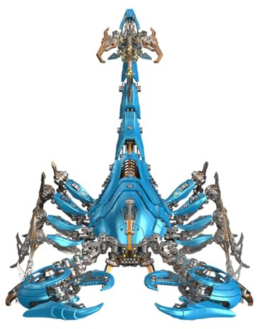 Poison Flame 3D Full Metal Mechanical War Scorpion Modellbausatz (1073 Teile)