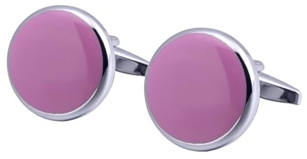 Boutons de Manchette Pince à Cravate, Boutons de Manchette géométriques Chemise pour Hommes, Boutons de Manchette Rose argenté Pinces à Cravate Pince à Cravate Cadeaux de Mariage