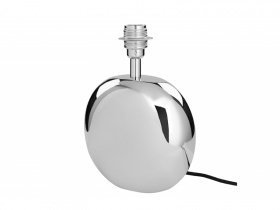 Fink EZ-Luna Fuss Tischleuchte,vernickelt H.26cm,B.22cm