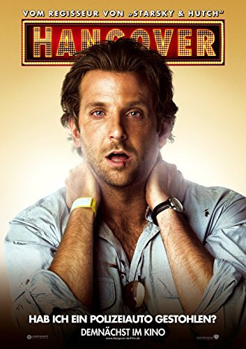 Hangover: Brad danach (2009) | original Filmplakat, Poster [Din A1, 59 x 84 cm]