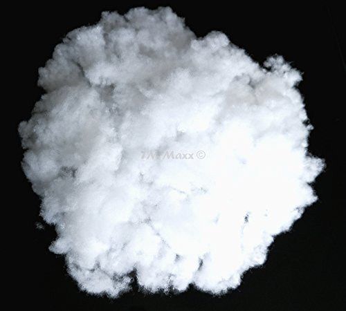 TM Maxx Bastelwatte Füllwatte Öko-Tex 100 1000Gramm Grundpreis für 1Kg-9,20Euro (5000 g (5 kg) - ca. 250 Liter)