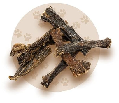 Warnick´s Tierfutterservice - Hundesnack - 1,0 KG Rindfleischstreifen - Büffelfleisch - 1 x 1000g - Naturprodukt für Hunde