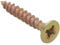Spectre Advanced Lot de 200 vis à bois multi-usages 4 x 25 mm Zinc jaune passivé