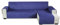 PETCUTE Sofabezug L Form gesteppter Sofabezug Sofaschutz ecksofa wasserdichte sofahusse ecksofa Chaiselongue rechts 240x270cm
