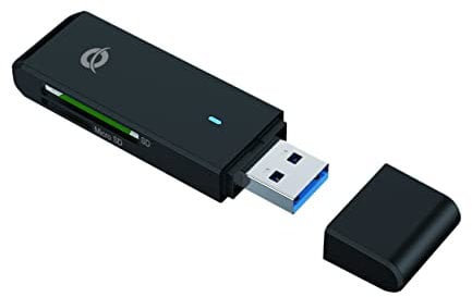 Conceptronic BIAN02B SD-Kartenleser Card Reader USB 3.0 schwarz