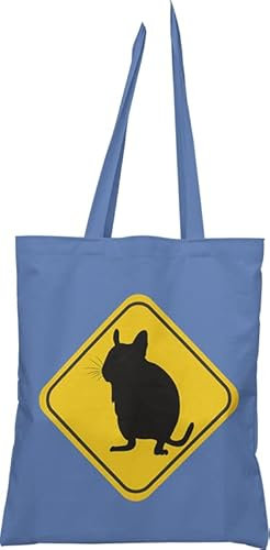 Jimbeels Degu Warnschild Australien lustig bedruckte Einkaufstasche Lustige Sprüche Tasche Tote Bag